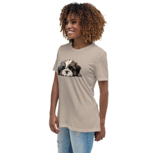 Load image into Gallery viewer, Shih Tzu Women&#39;s Relaxed T-Shirt
