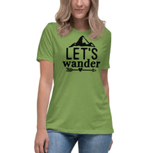 Load image into Gallery viewer, Let&#39;s Wander - Women&#39;s Relaxed T-Shirt
