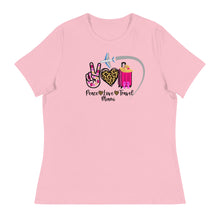 Load image into Gallery viewer, Peace Love Travel - Miami - Women&#39;s Relaxed T-Shirt
