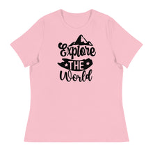 Load image into Gallery viewer, Explore the World - Women&#39;s Relaxed T-Shirt
