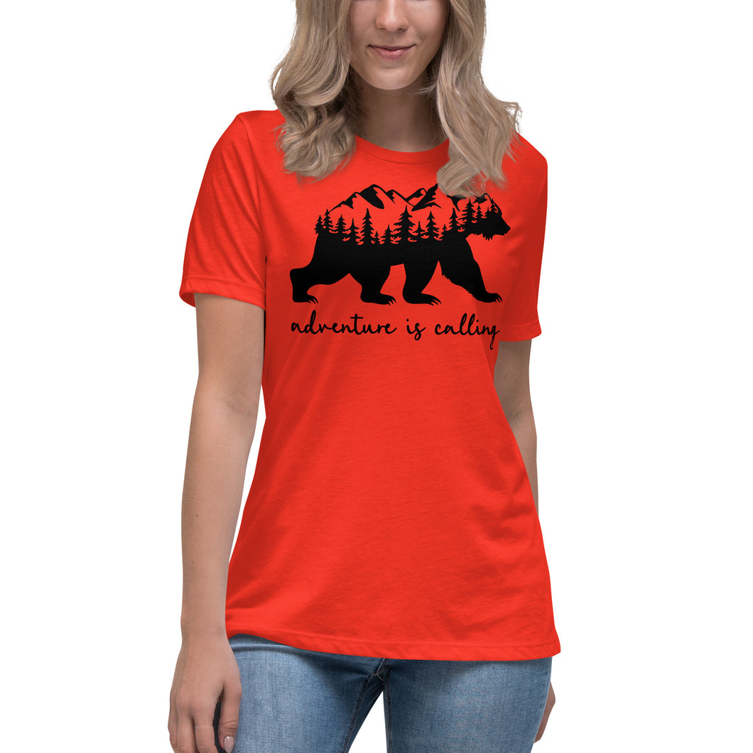 Adventure is calling  Women's Relaxed T-Shirt