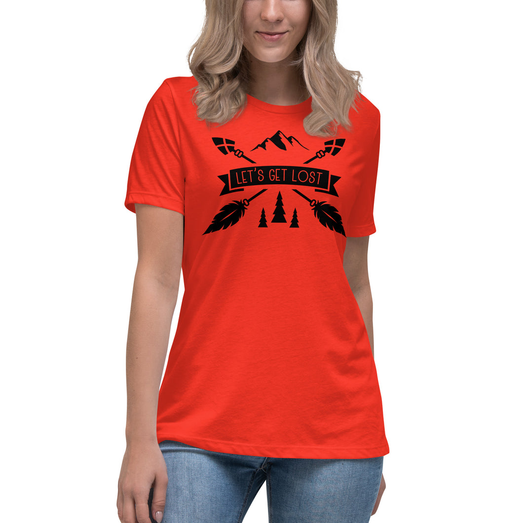 Let's Get Lost Women's Relaxed T-Shirt
