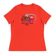 Load image into Gallery viewer, Peace Love Travel - Miami - Women&#39;s Relaxed T-Shirt
