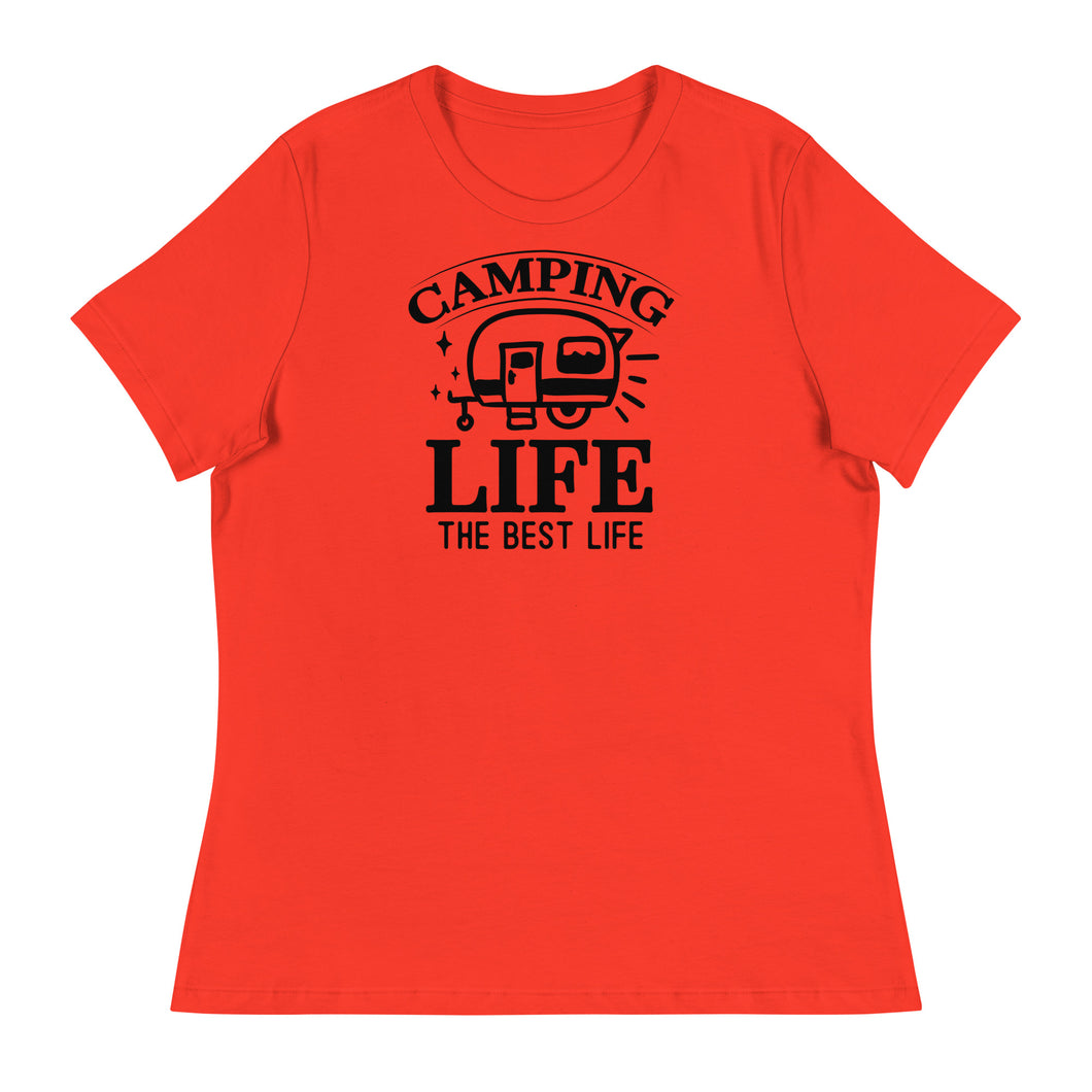 Camping Life Is The Best Life - Women's Relaxed T-Shirt