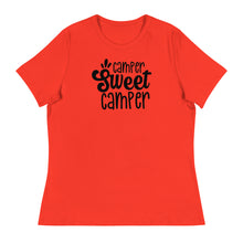 Load image into Gallery viewer, Camper Sweet Camper - Women&#39;s Relaxed T-Shirt
