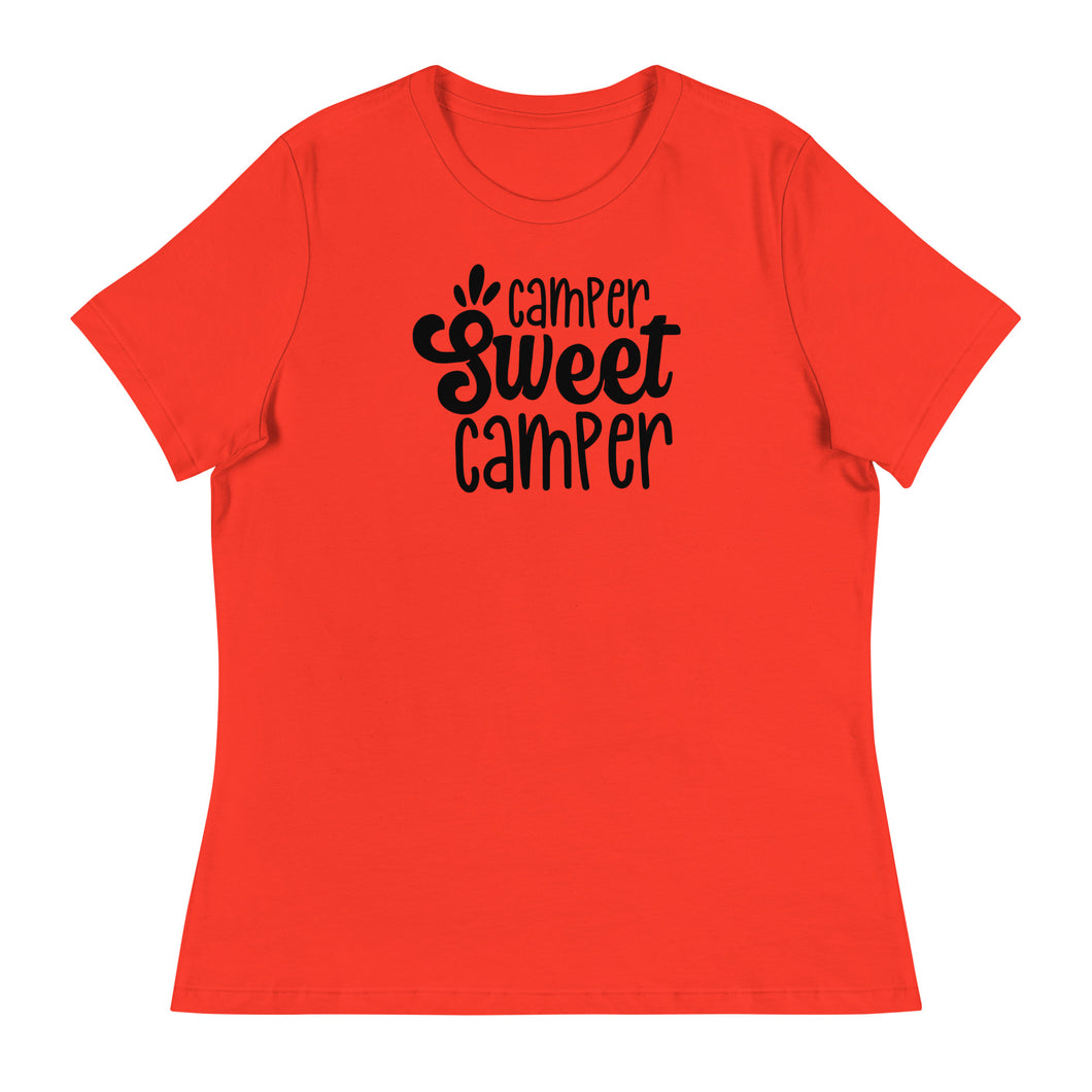 Camper Sweet Camper - Women's Relaxed T-Shirt