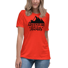 Load image into Gallery viewer, Adventure Awaits - Women&#39;s Relaxed T-Shirt
