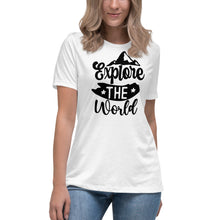 Load image into Gallery viewer, Explore the World - Women&#39;s Relaxed T-Shirt
