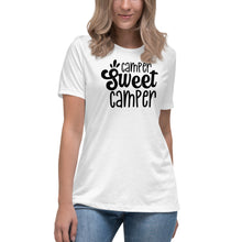 Load image into Gallery viewer, Camper Sweet Camper - Women&#39;s Relaxed T-Shirt
