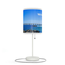 Load image into Gallery viewer, YOLO IN PARADISE Lamp on a Stand, US|CA plug
