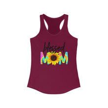 Load image into Gallery viewer, Blessed Mom - Women&#39;s Ideal Racerback Tank
