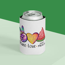 Load image into Gallery viewer, Peace Love Watermelon - Can Cooler
