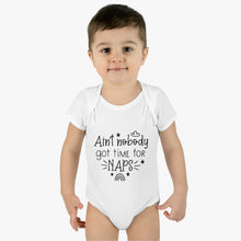 Load image into Gallery viewer, Ain&#39;t Nobody Got Time For Naps Infant Baby Rib Bodysuit
