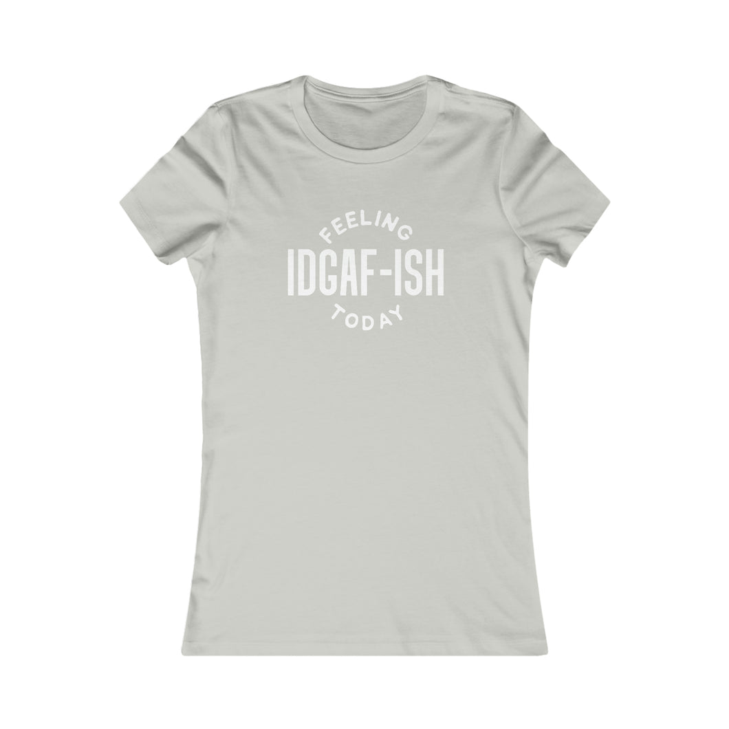 Feeling IDGAfish Smooth White  Women's Favorite Tee