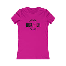 Load image into Gallery viewer, Feeling IDGAfish Distressed Black -  Women&#39;s Favorite Tee
