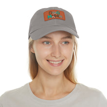 Load image into Gallery viewer, Dad Hat with Leather Patch
