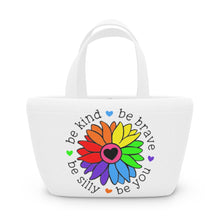 Load image into Gallery viewer, Be Kind Be Brave Be Silly Be You - Soft Picnic Bag
