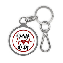 Load image into Gallery viewer, Nurse On Duty Key Ring
