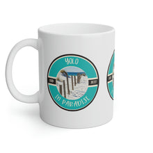Load image into Gallery viewer, Yolo in Paradise White Mug, 11oz
