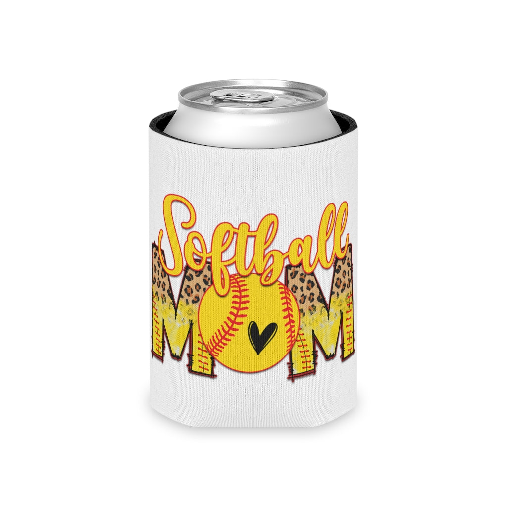 (Sports) Softball MOM (Ball in Mom) - Can Cooler
