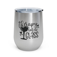 Load image into Gallery viewer, Therapy in a Glass - Wine Tumbler
