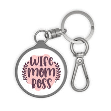 Load image into Gallery viewer, Wife Mom Boss Key Ring
