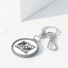 Load image into Gallery viewer, Happy Place Key Ring
