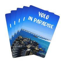 Load image into Gallery viewer, Yolo in Paradise Custom Poker Cards
