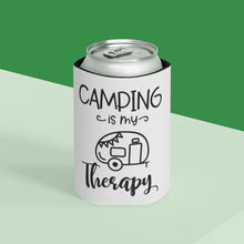 Load image into Gallery viewer, Camping is my Therapy - Can Cooler
