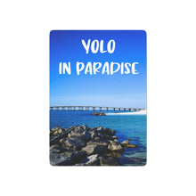 Load image into Gallery viewer, Yolo in Paradise Custom Poker Cards
