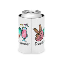 Load image into Gallery viewer, Peace Love Summer - Can Cooler
