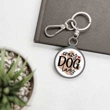 Load image into Gallery viewer, Crazy Dog Lady Key Ring
