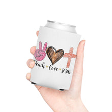 Load image into Gallery viewer, Peach Love Jesus - Can Cooler
