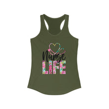 Load image into Gallery viewer, Nurse Life - Women&#39;s Ideal Racerback Tank
