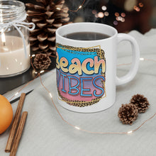 Load image into Gallery viewer, Beach Vibes Ceramic Mug 11oz
