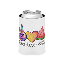 Load image into Gallery viewer, Peace Love Watermelon - Can Cooler
