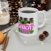 Load image into Gallery viewer, Beach Time Ceramic Mug 11oz
