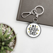 Load image into Gallery viewer, Number 1 Grandad Key Ring
