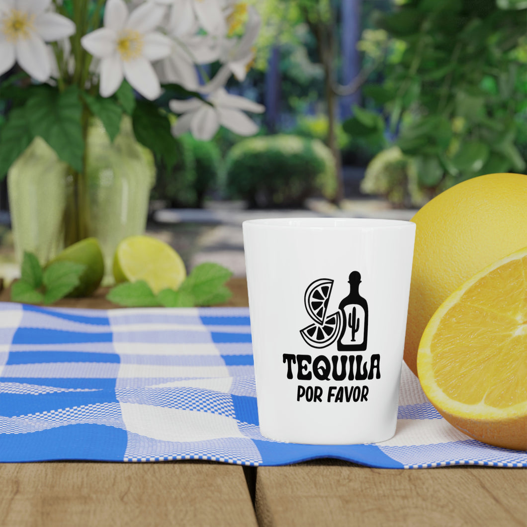 Tequila Por Favor Shot Glass