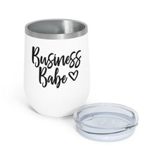 Load image into Gallery viewer, Business Babe 12oz Insulated Wine Tumbler
