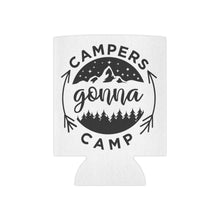 Load image into Gallery viewer, Campers Gonna Camp - Can Cooler
