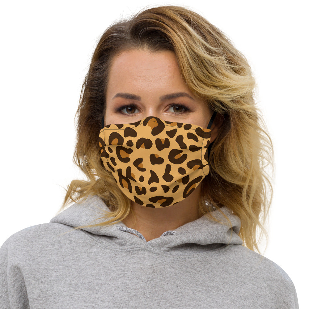 Leopard Premium face mask