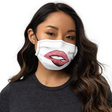 Load image into Gallery viewer, Glitter Lip Pink - Premium face mask
