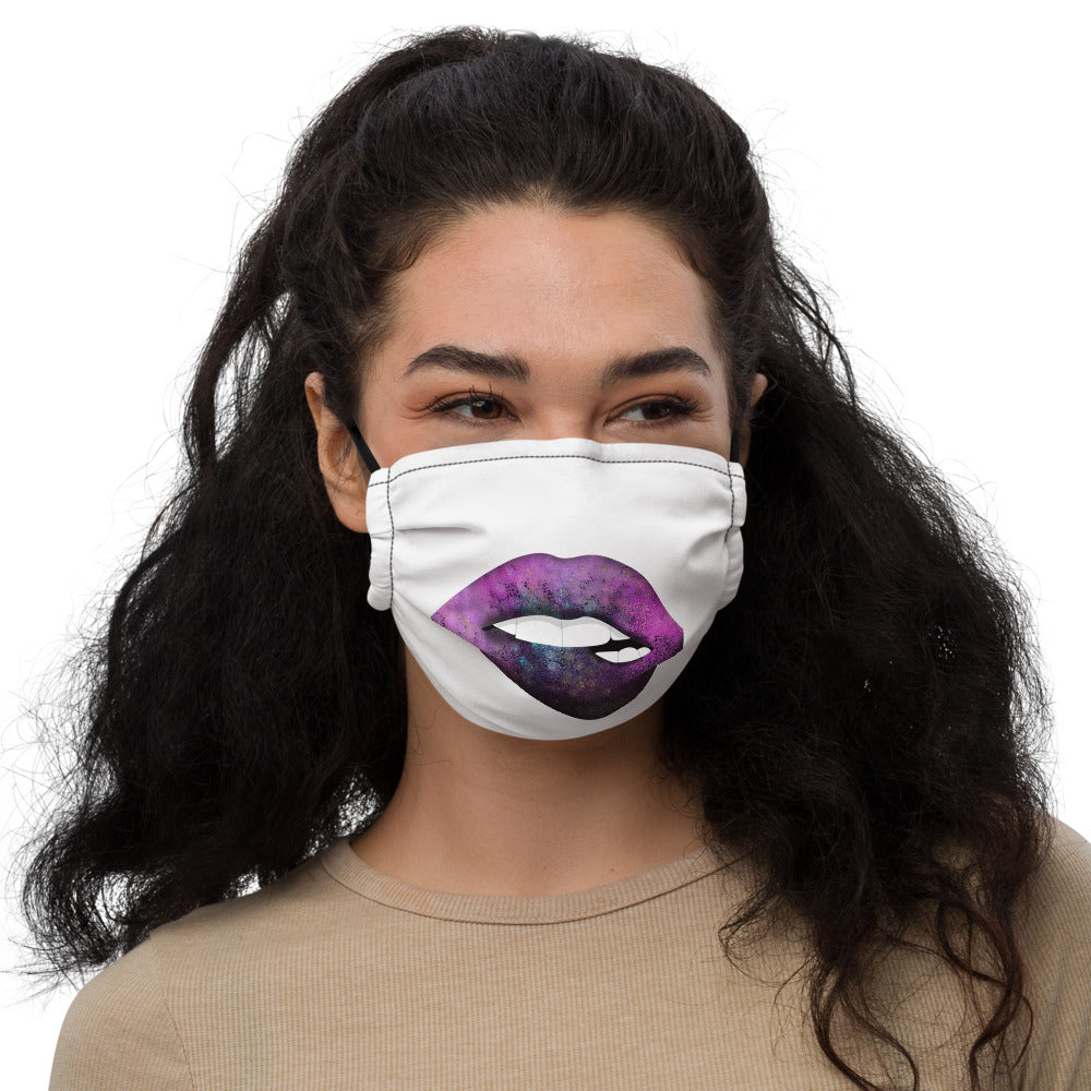 Colorful Lip 11 - Premium face mask