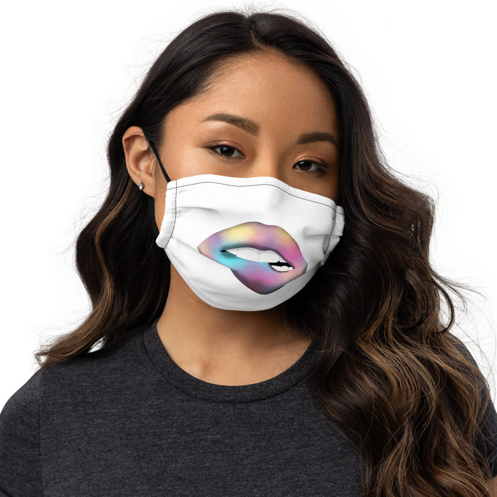 Colorful Lip 13 - Premium face mask