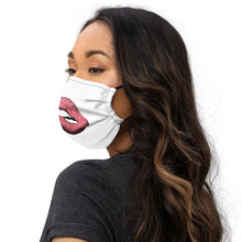 Load image into Gallery viewer, Glitter Lip Pink - Premium face mask
