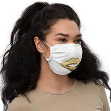 Load image into Gallery viewer, Glitter Lip Gold - Premium face mask
