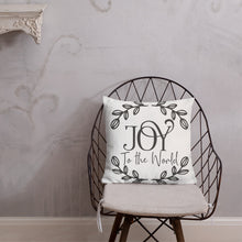 Load image into Gallery viewer, Joy To The World Premium Pillow
