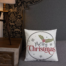 Load image into Gallery viewer, Merry Christmas Premium Pillow
