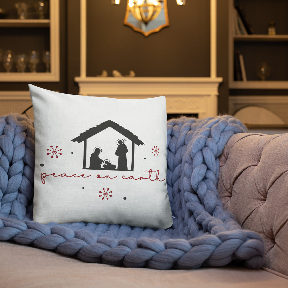 Peace On Earth Premium Pillow